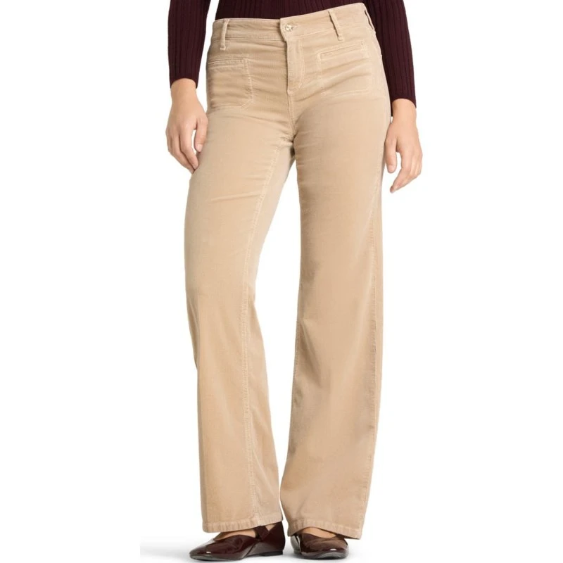 Cambio Spodnie Sztruksowe Tess Beige