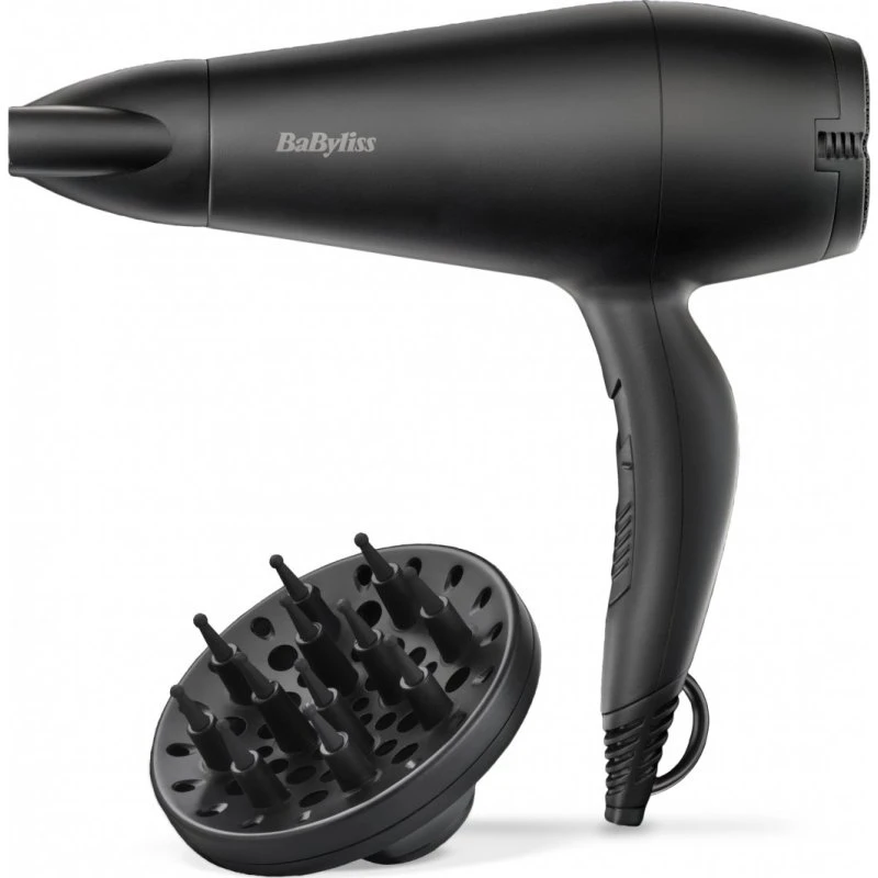 BaByliss Power Smooth 2000, czarna, 2200 W