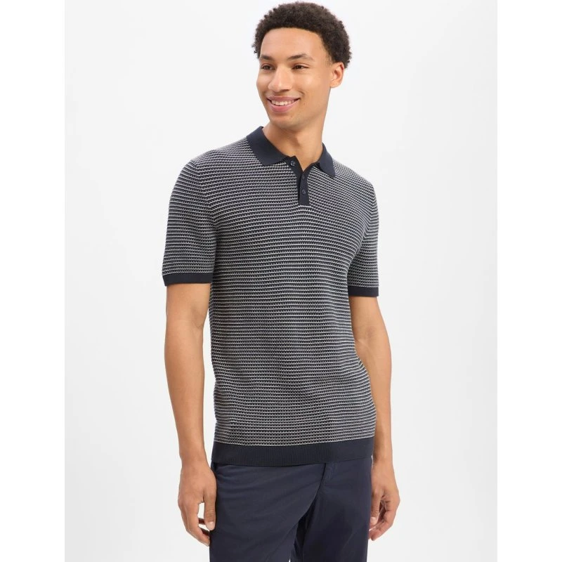 Drykorn Koszulka Polo Triton Regular Fit niebieska