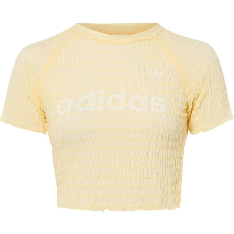 Adidas Originals Koszulka z Siateczki - Żółta