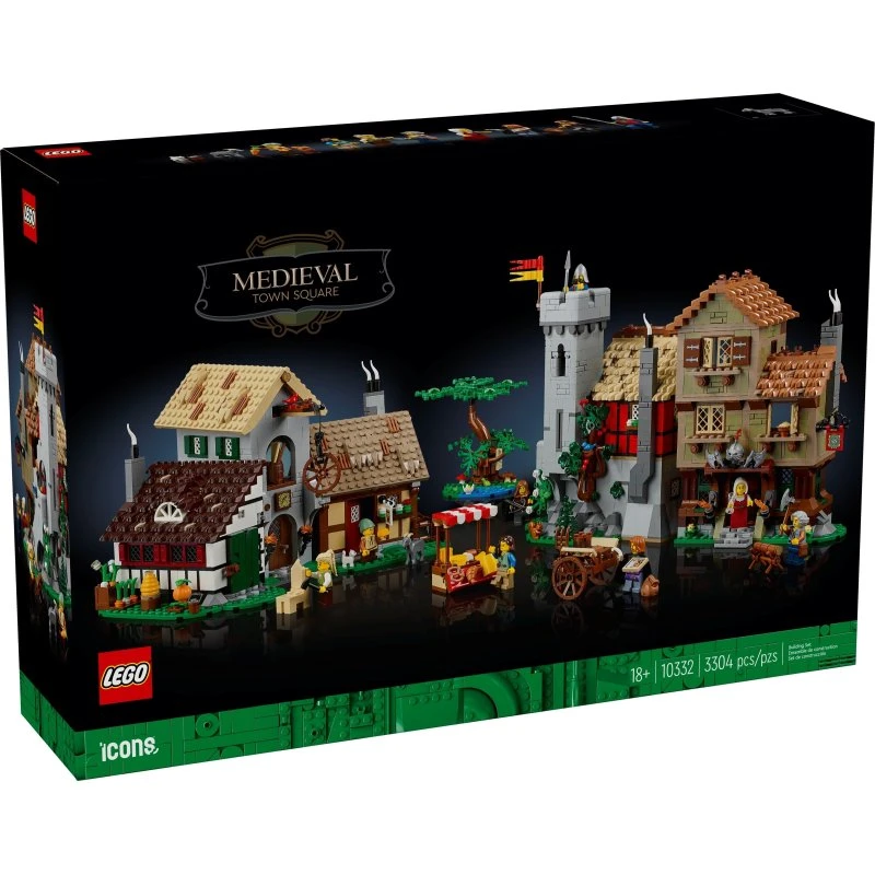 LEGO Icons 10332 Średniowieczny plac miejski (3304 el.)