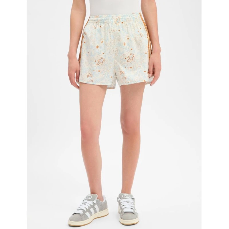 adidas Originals Szorty Damskie Summer Glow AOP Białe/Brązowe M