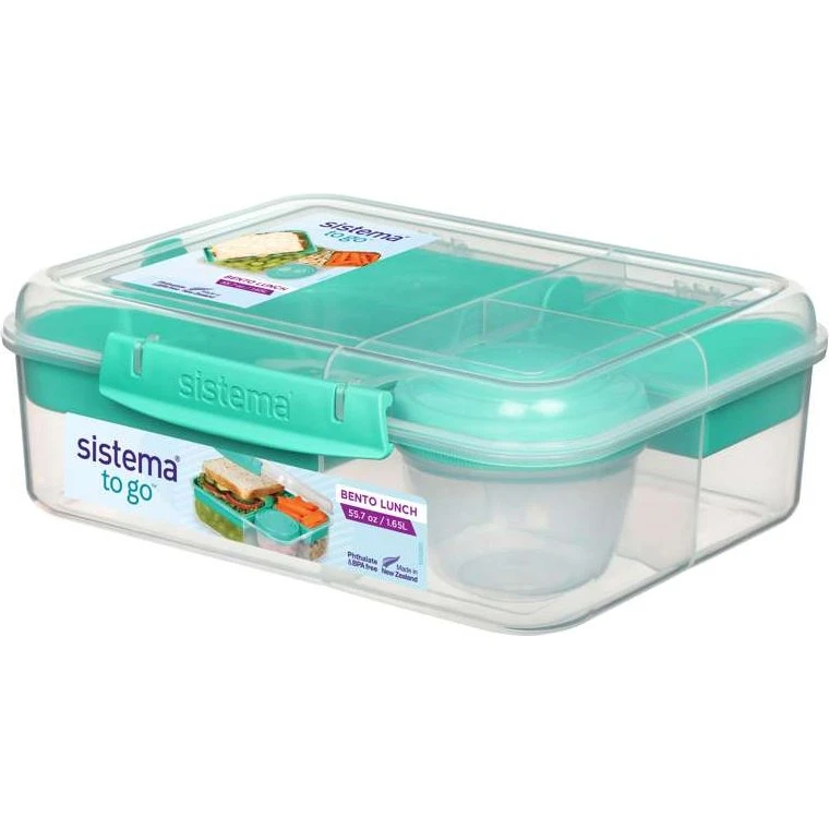 Sistema Bento Pojemnik 1,65L z kubkami, bez BPA