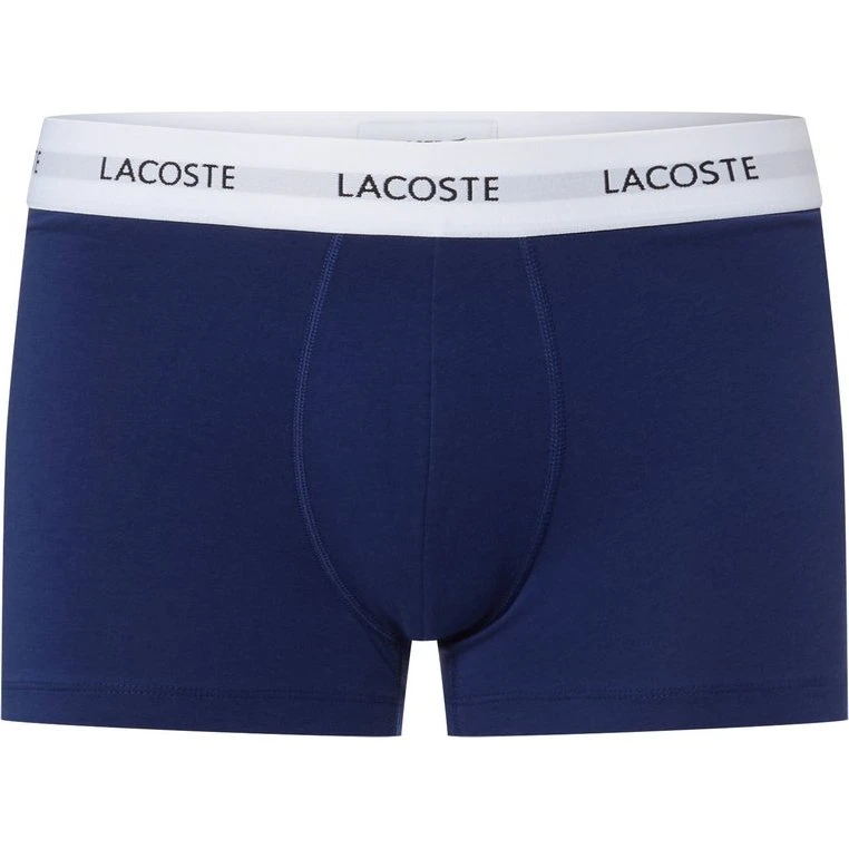 Lacoste Bokserki Męskie w 3-paku, Niebieskie, XL