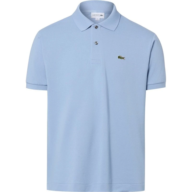 Lacoste Koszulka Polo Męska Piqué Niebieska, Rozmiar 6