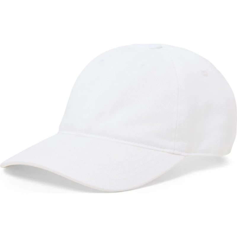 Czapka Lacoste Męska Biała Bawełna One Size