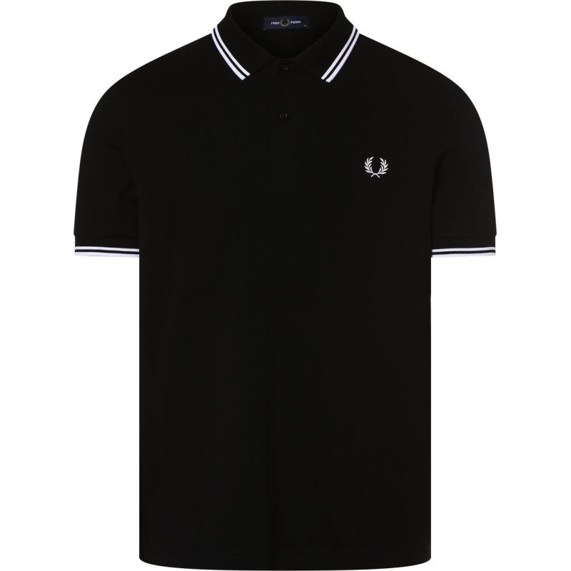 Fred Perry Koszulka Polo Pika Czarna