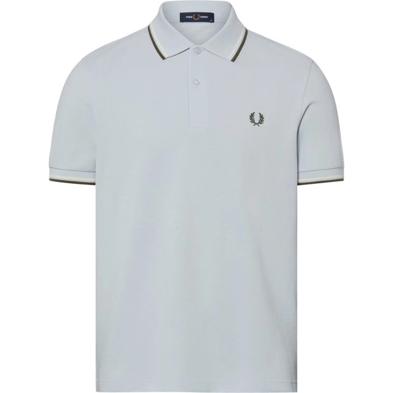 Fred Perry Koszulka Polo Piqué Niebieska