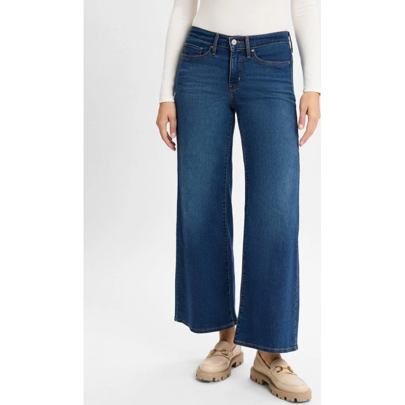 Levi's Dżinsy 318 Shaping Wide Leg Kobiety Niebieskie, 32-32