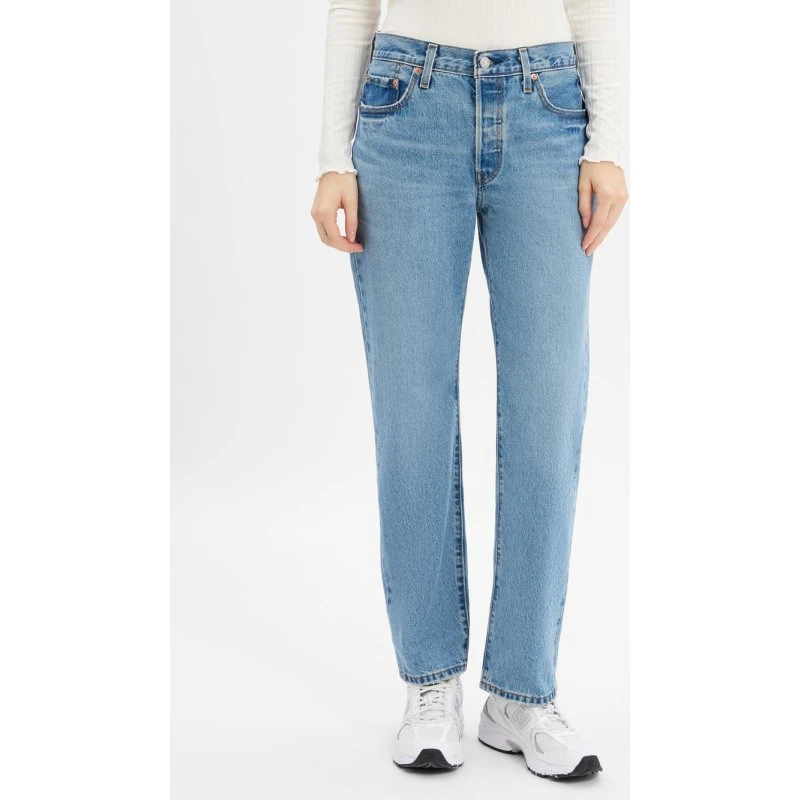 Levi's® Jeansy Straight 501 90's Blau