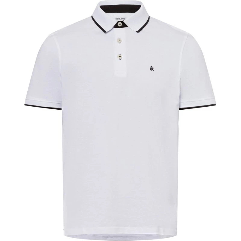 Jack & Jones Koszulka Polo JJEPAULOS Biała, M