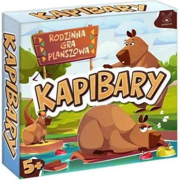 Kangur Kapibary – planszowa gra rodzinna od 5 lat