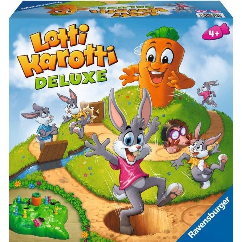 Ravensburger Lotti Karotti Deluxe – gra planszowa zręcznościowa