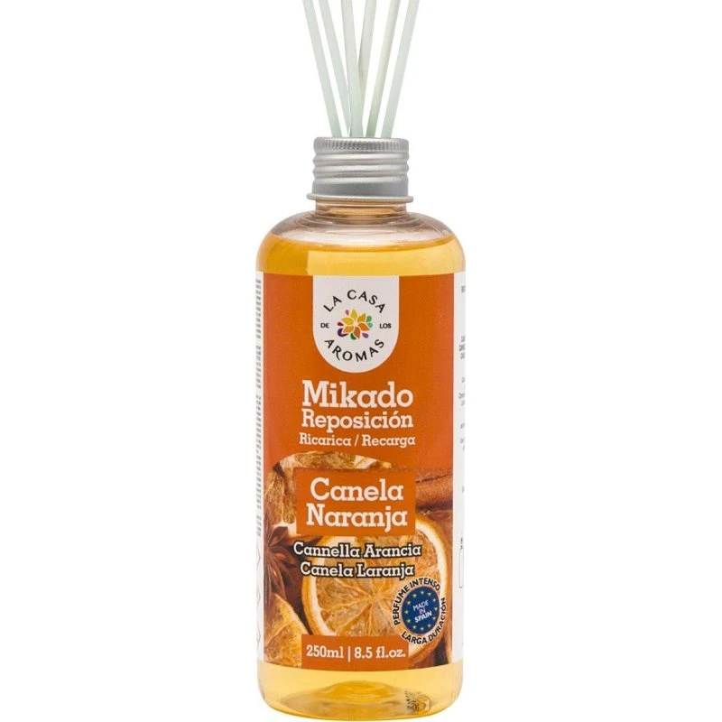 La Casa de los Aromas Mikado Reposicion Olejek Cynamon i Pomarańcza 250ml