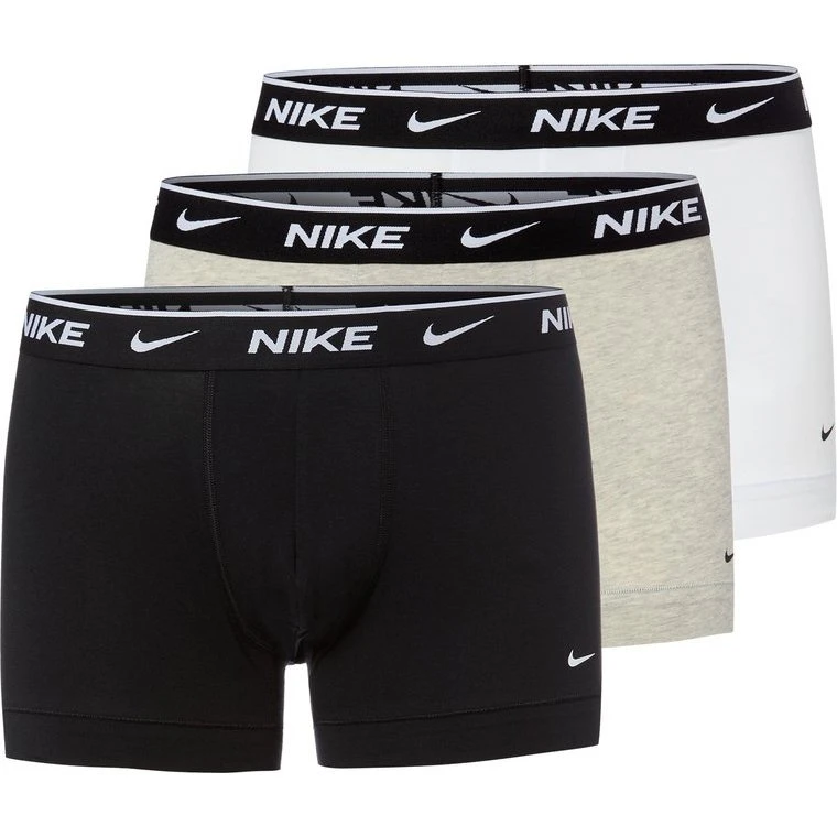 Nike 3-pak Bokserek Essential Cotton Stretch - czarne