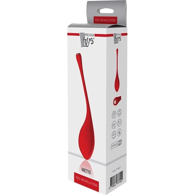 Dream Toys Red Revolution Metis wibrująca kulka gejszy