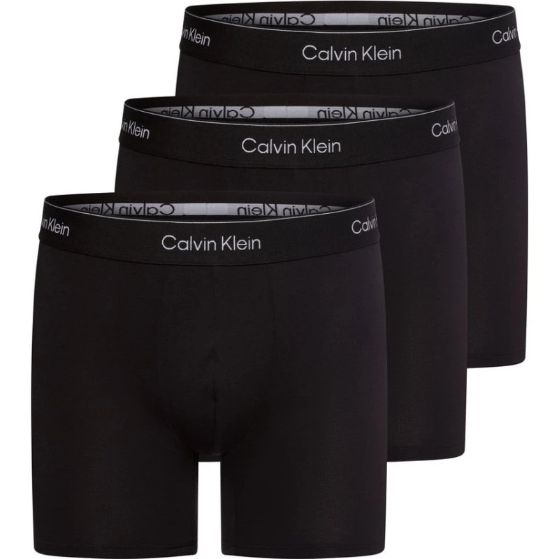 Calvin Klein Bokserki Icon Cotton Stretch, 3-pak, czarne, S