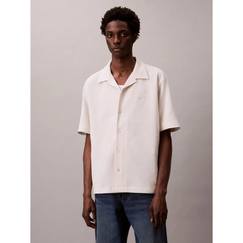 Calvin Klein Jeans Koszulka Polo Męska Biała L