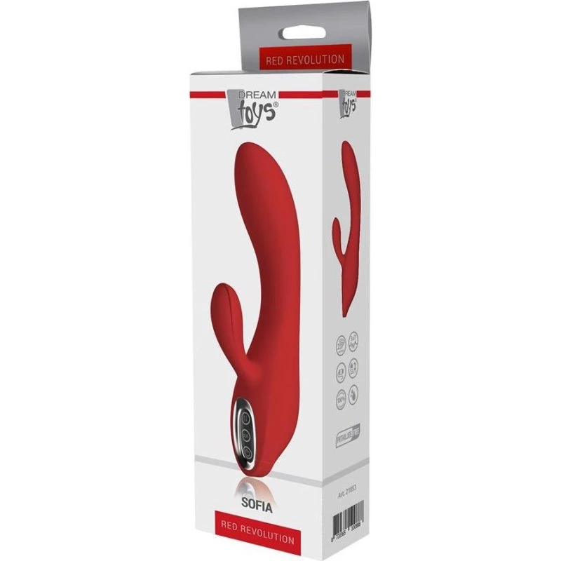 Dream Toys Red Revolution Sofia – wibrator typu rabbit