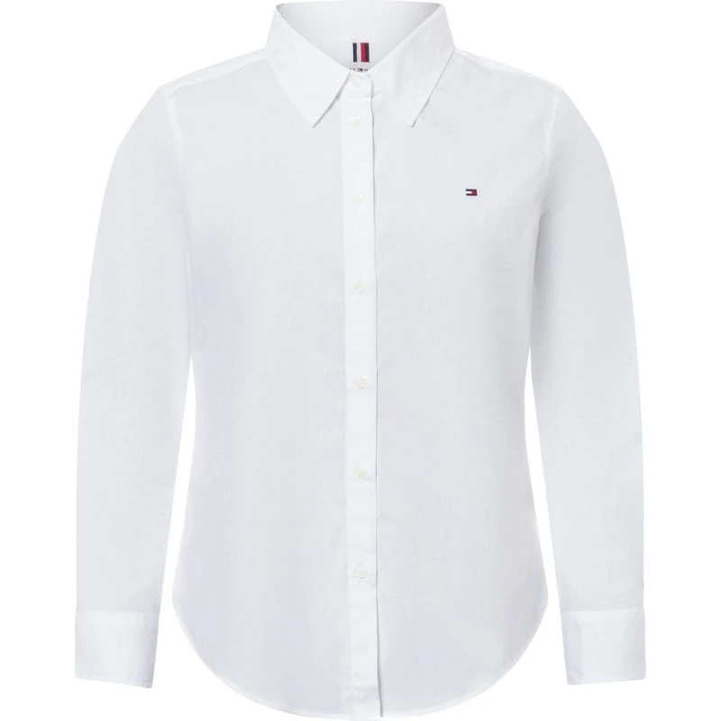 Tommy Hilfiger Koszula Damska Biała Bawełniana