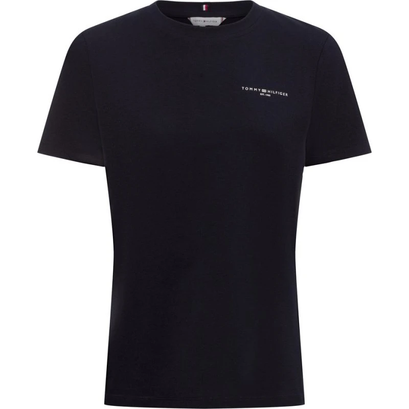 Tommy Hilfiger T-shirt damski biały z logo
