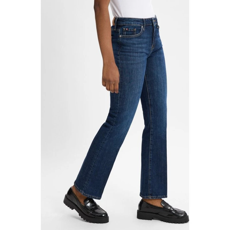 Tommy Hilfiger Jeansy Bootcut Niebieskie