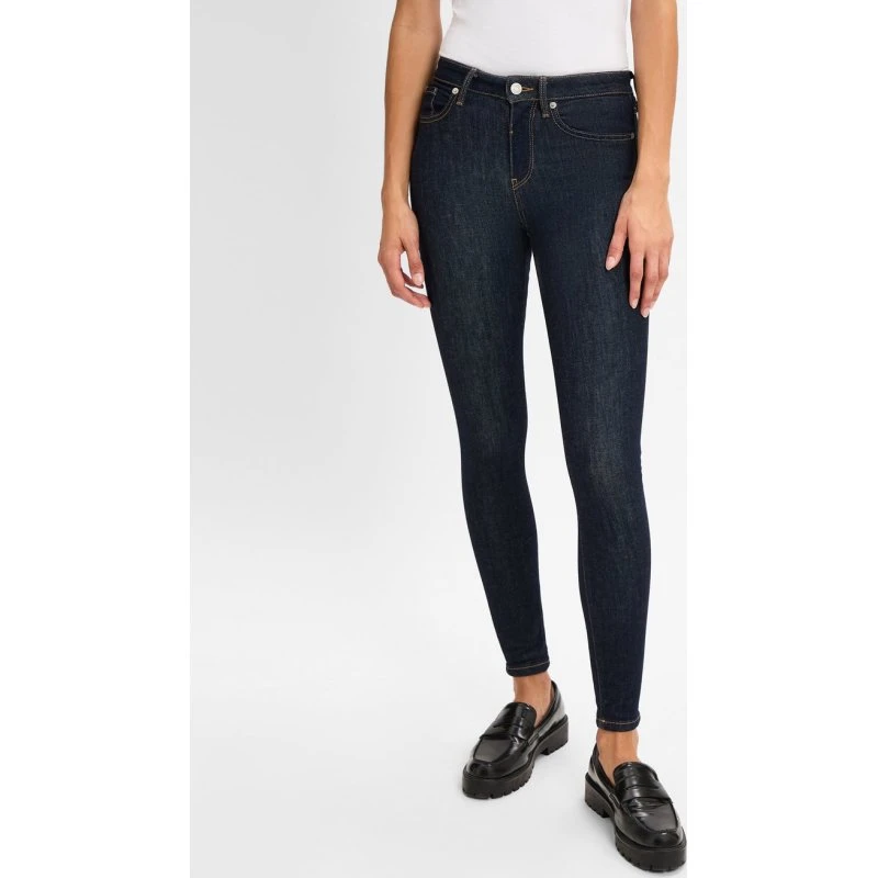 Tommy Hilfiger Jeansy Skinny Como Niebieskie