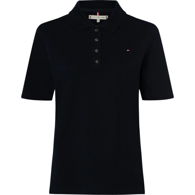 Tommy Hilfiger Koszulka Polo Damska Niebieska M