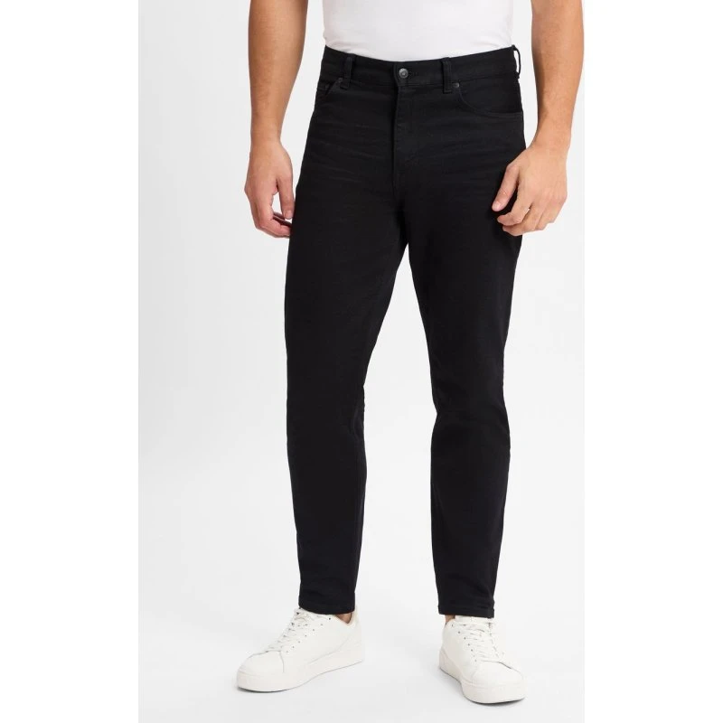 Tommy Hilfiger Jeansy Harlem Relaxed Tapered Fit Czarny