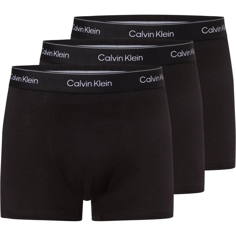 Calvin Klein Kąpielówki Relaxed Fit 3-pak, Czarny, XL