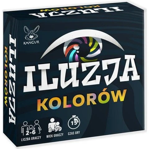 Iluzja Kolorów Kangur – zabawka wizualna do testowania spostrzegawczości