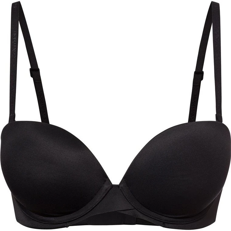 Calvin Klein Biustonosz Push-Up Perfectly Fit czarny