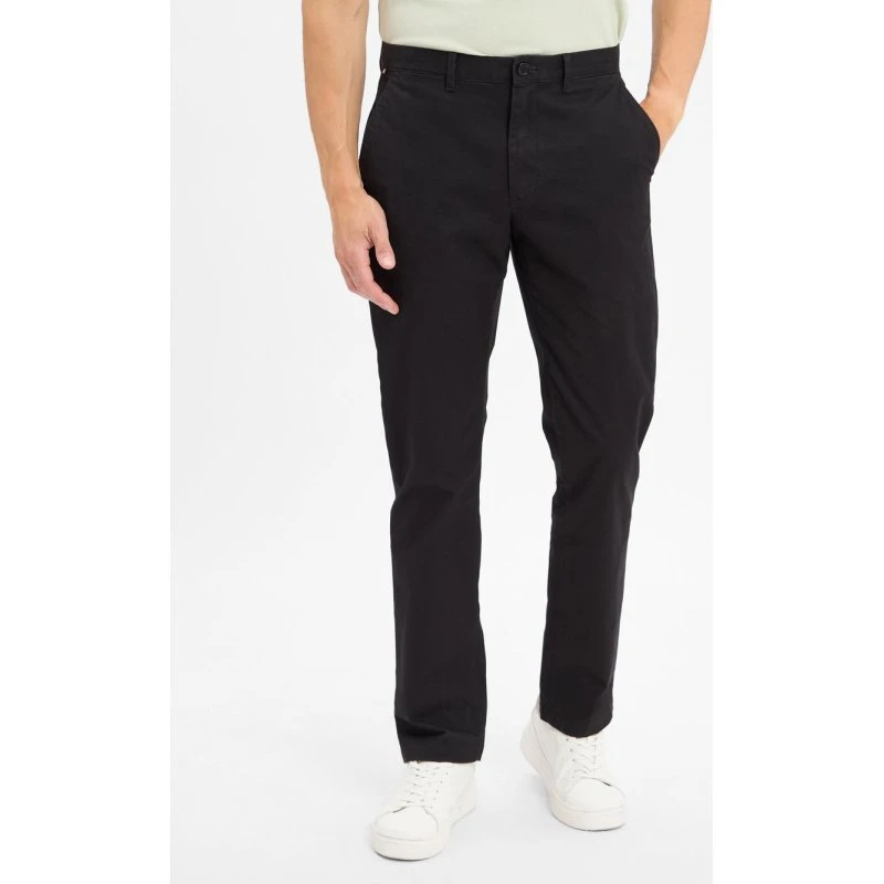 Tommy Hilfiger Spodnie Chino Denton Mężczyzna Czarny 33-30