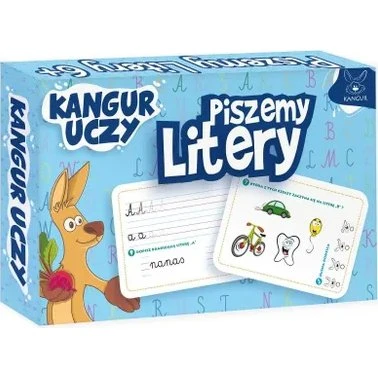 Kangur Uczy Piszemy Litery – Gra edukacyjna dla dzieci 6+