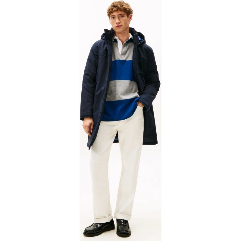 Tommy Hilfiger Parka Męska Niebieska XXL