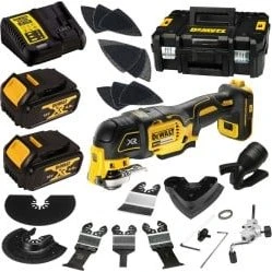 DeWALT DCS355M2 Multi-Tool 18V bezszczotkowy z 2 akumulatorami