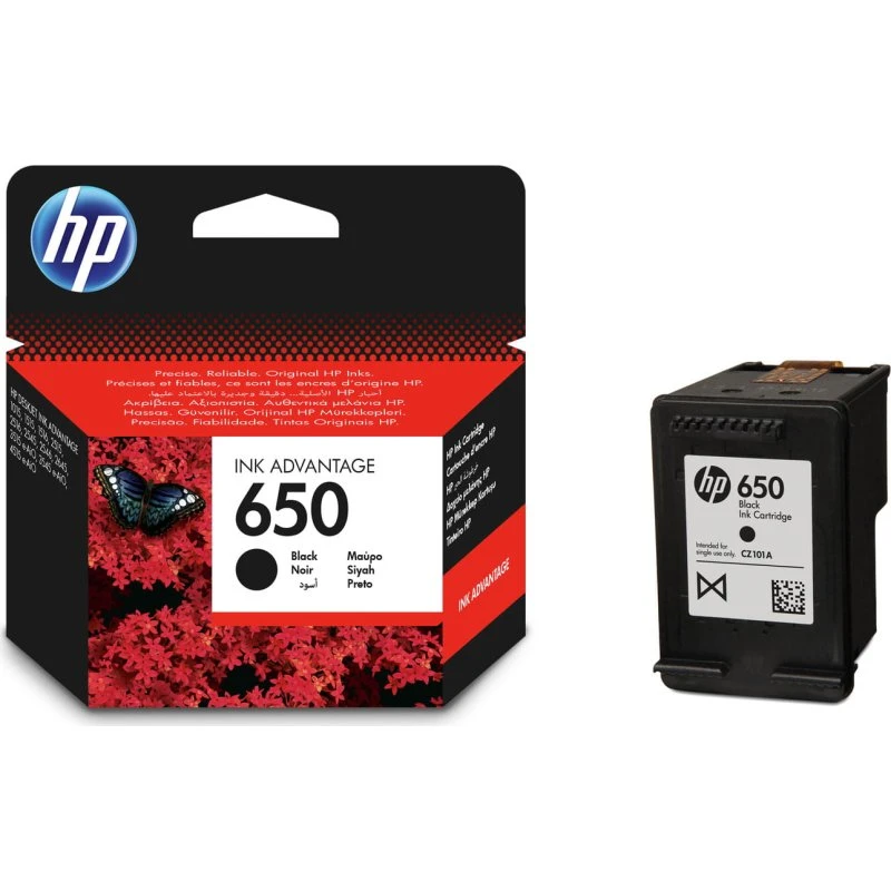 HP 650 (CZ101AE) tusz czarny oryginalny 6,5 ml