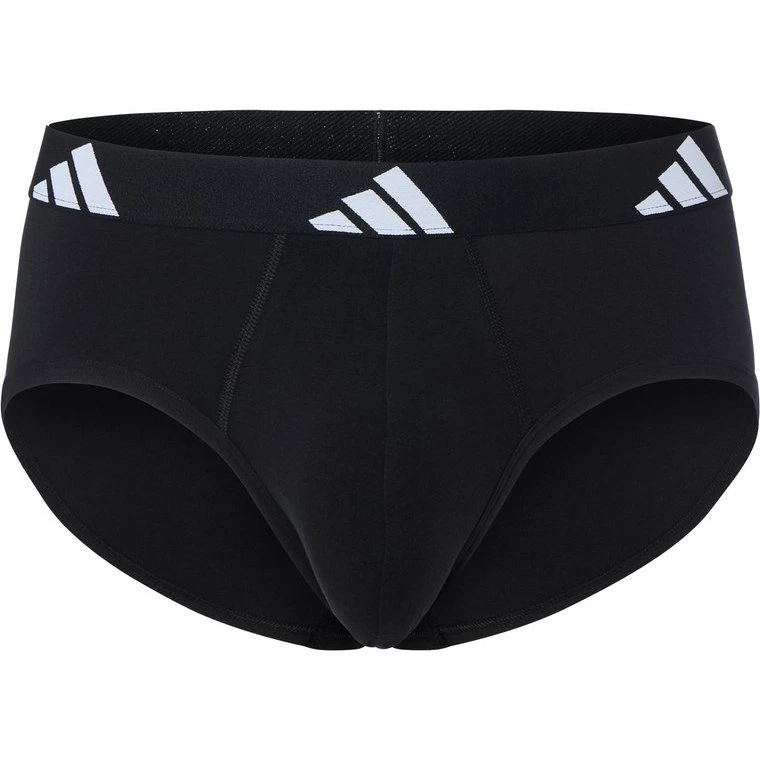 adidas Performance Slipy Active Flex Cotton 3-pak, czarny, S