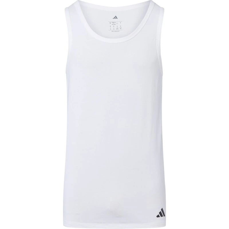 adidas Active Flex Cotton Tank Top 2-Pack - Biały