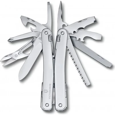 Victorinox SwissTool Spirit MX 105 mm srebrny + etui