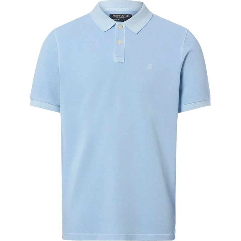 Marc O'Polo Koszulka Polo Mężczyzny Niebieska Bawełna XXXL
