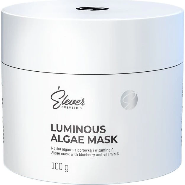 Elever Luminous Algae Mask - Maska algowa z borówką i witaminą C, 100g
