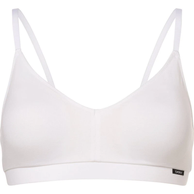Skiny Gorset Every Day In Cotton Essentials biały