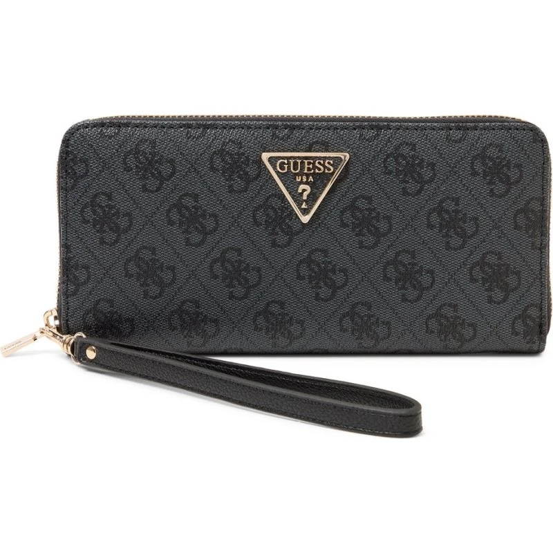 Guess Portfel Laurel Monogram Szary