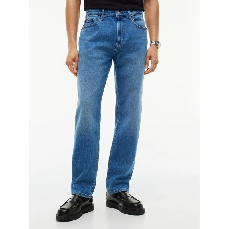 Tommy Jeans Jeansy Sonny Tapered Fit - Niebieskie
