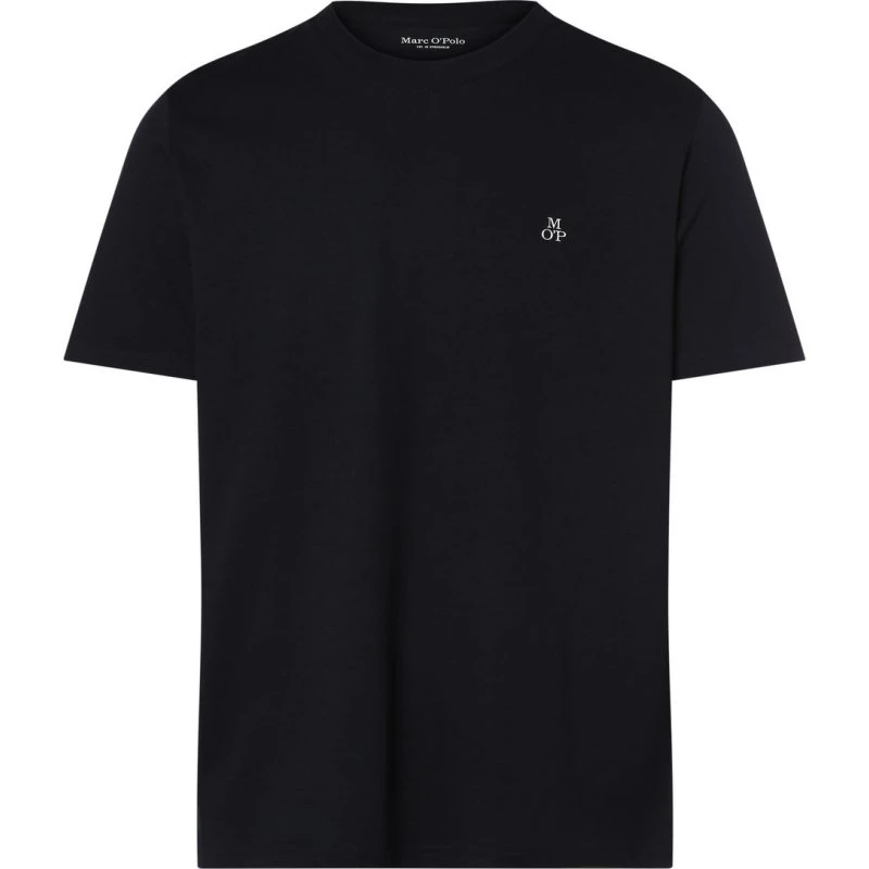 Marc O'Polo T-shirt męski niebieski, bawełna, S