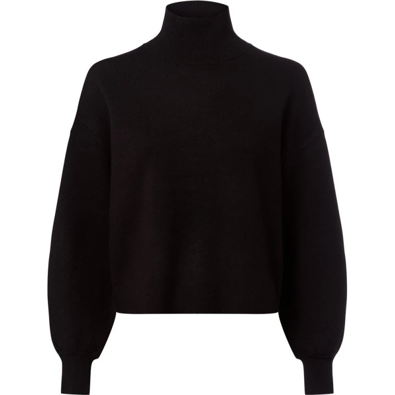 Msch Copenhagen Sweter z golfem MSCHMercy East czarny