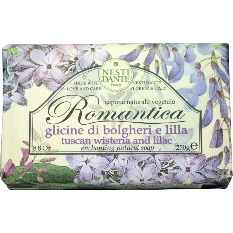 Nesti Dante Romantica Tuscan Wisteria Lilac Mydło 250 g