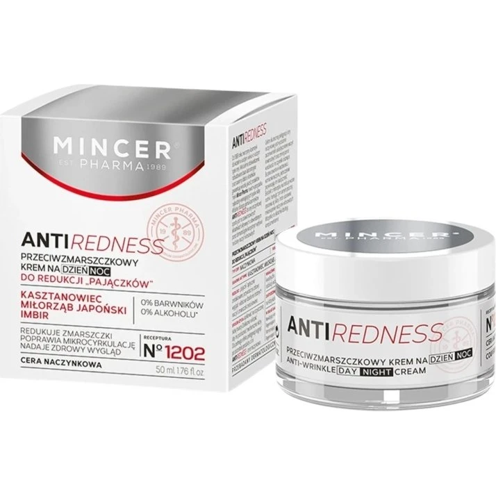 Mincer Pharma AntiRedness Nawilżający krem na dzień 50 ml