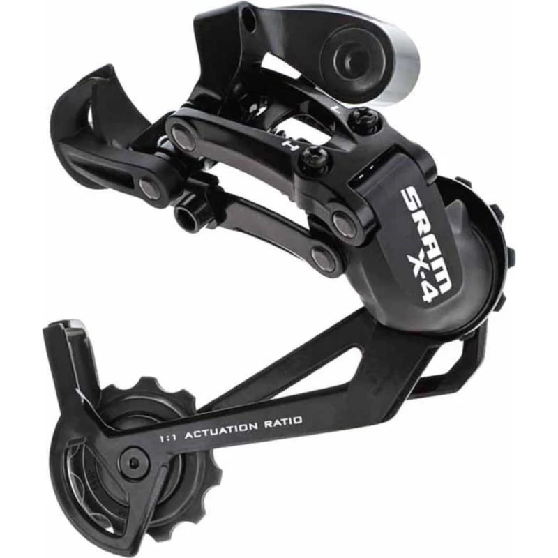 SRAM X.4 Przerzutka Tylna 7-9 Speed, Długi Wózek, Czarna